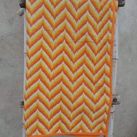 Zigzag Paisley Baby Quilt