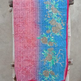 Cotton Baby Kantha Quilt