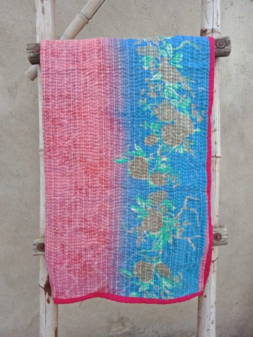 Cotton Baby Kantha Quilt