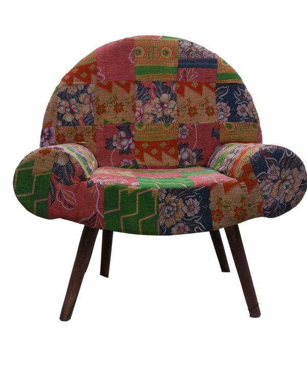 Alternative view of Vintage Kantha Nest Chair