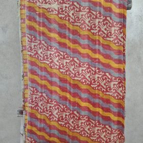 Floral Vintage Kantha Quilt