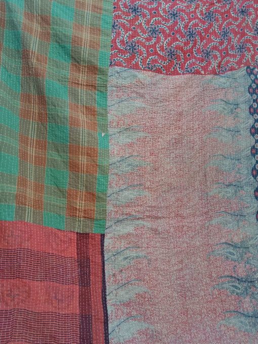 Garden Kantha Quilt