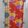 Red Floral Vintage Kantha Quilt