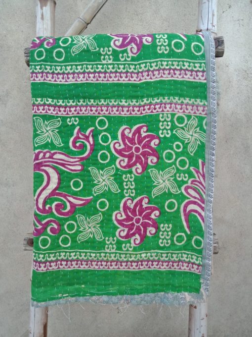 Bohemian Kantha Quilt Reversible