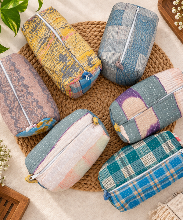 Polka Dot Pouch Accessories Travel Pouch