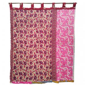 Bohemian Reversible Kantha Curtain