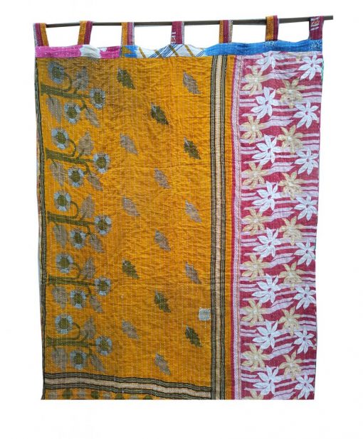 Vintage Handmade Kantha Curtain