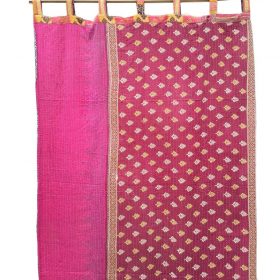 Vintage Indian Kantha Curtain