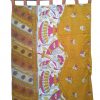 Reversible Vintage Kantha Curtain