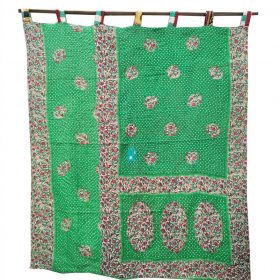 Vintage Kantha Reversible Curtain