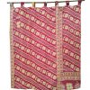 Vintage Kantha Quilt Curtain