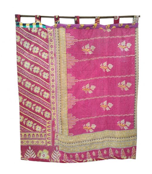 Kantha Quilt Curtain Cotton