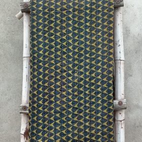 Black Diamond Kantha Quilt