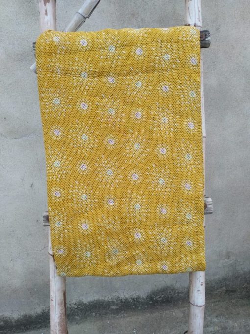 Exclusive 6 layered Vintage Kantha Throw