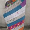 heavy Indian Kantha Quilt 6 layered
