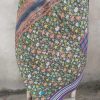 floral heavy 6 layered kantha
