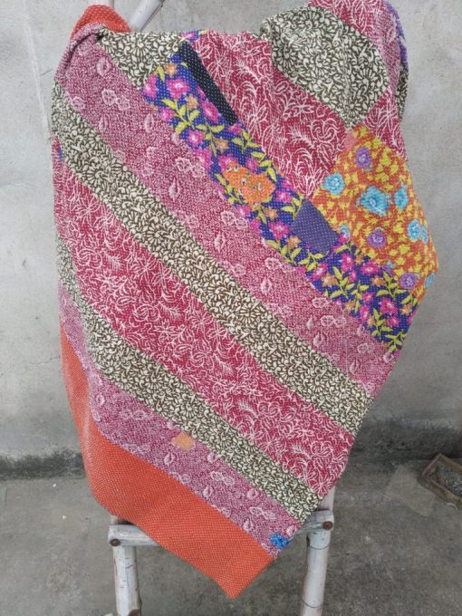 floral vintage heavy kantha