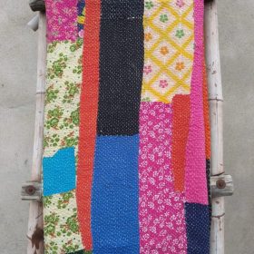 Rare layered Kantha Quilt