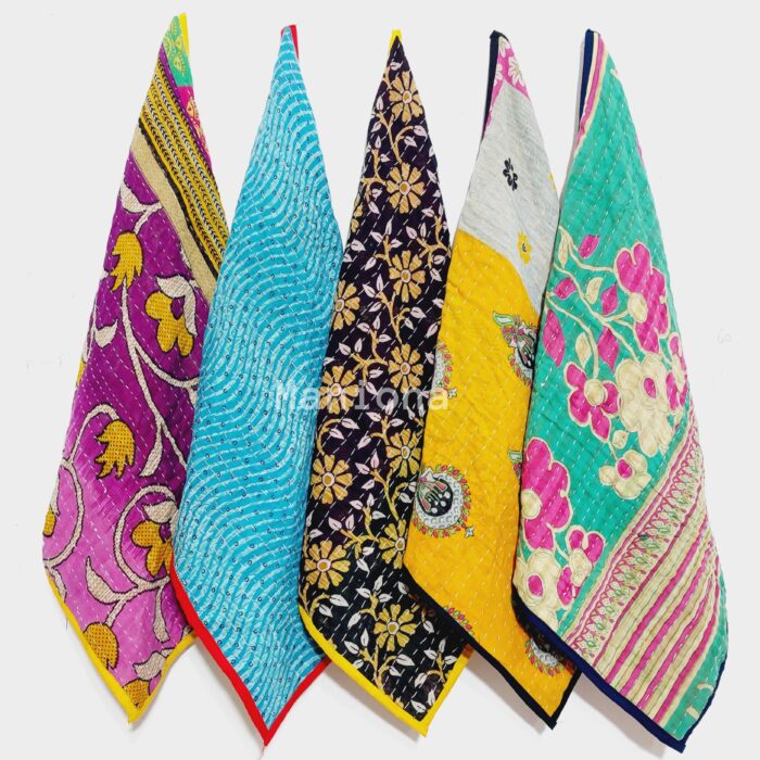 Vintage Kantha Quilts, Throw Blankets, Bedspreads & Wholesale Quilts