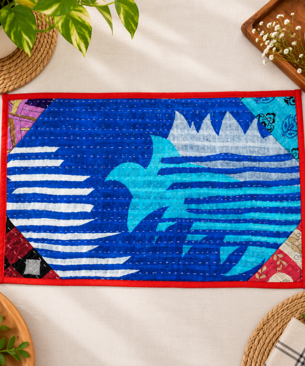 Kantha Placemats Set -Assorted