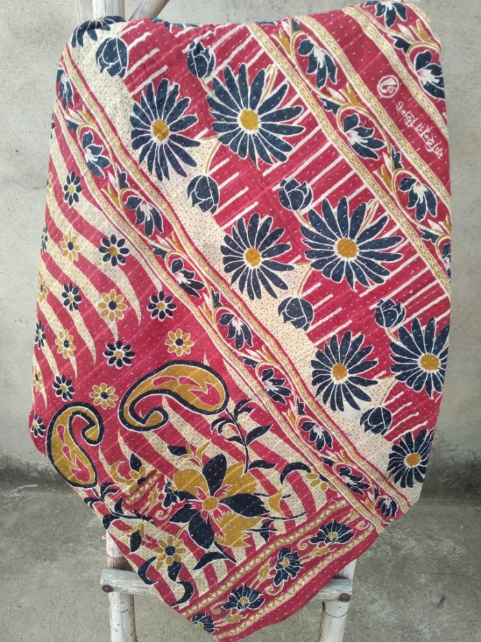Floral Kantha Wholesale Kantha Kantha Quilts manufacturer
