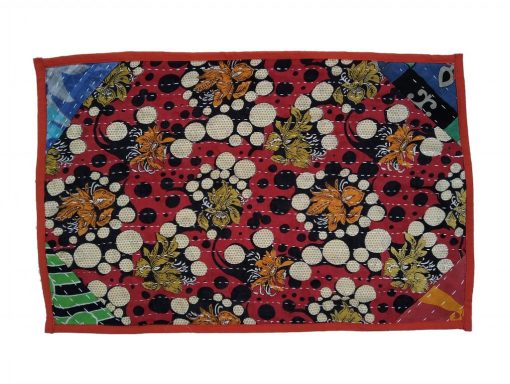 Polka Dot Kantha Placemats Set