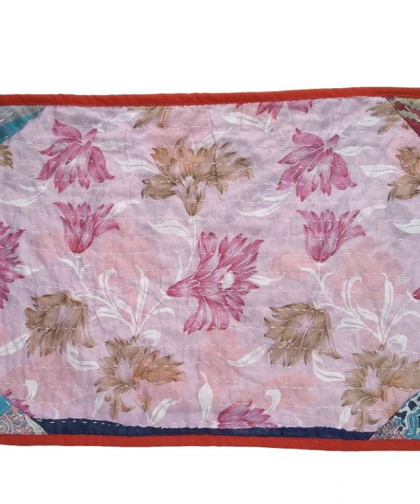Floral Kantha Placemats Set
