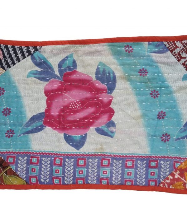Rose Kantha Placemats Set
