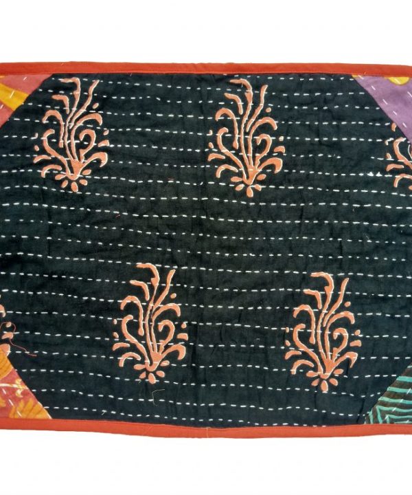 Sari Kantha Placemats Set
