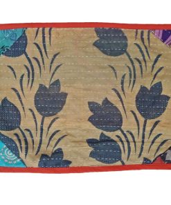 Vintage Kantha Floral Placemats Set