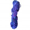 Blue Recycled Silk Sari Yarn