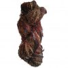 Brown Recycled Silk Sari Yarn