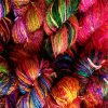 Recycled Silk Sari Yarn