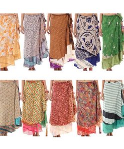 Vintage Sari Wrap Skirt