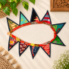Sari Kantha Handstitched Bunting