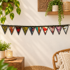 Handmade Kantha Window Valance - Set of 2 - Image 3