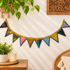Kantha Embroidered Bunting - Set of 2 - Image 4