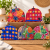 2 Pcs Vintage Kantha Tea Cozy Covers – Handmade Quilted Cotton Teapot Covers, Assorted Boho Kitchen Decor - Image 4