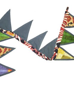 Alternative view of Artisan Made Kantha Bunting - Set of 2