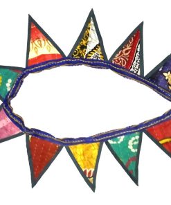 Floral Kantha Window Valance