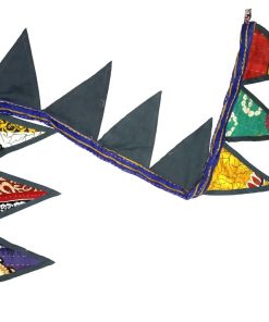 Alternative view of Floral Kantha Window Valance - Set of 2