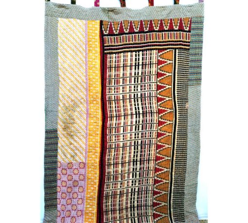 Fusion Kantha Reversible Drape