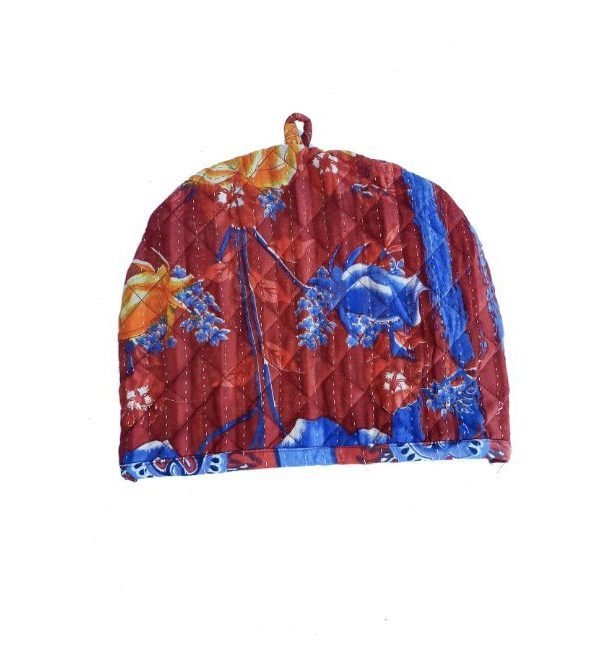 Bohemian Kantha Kettle Cover
