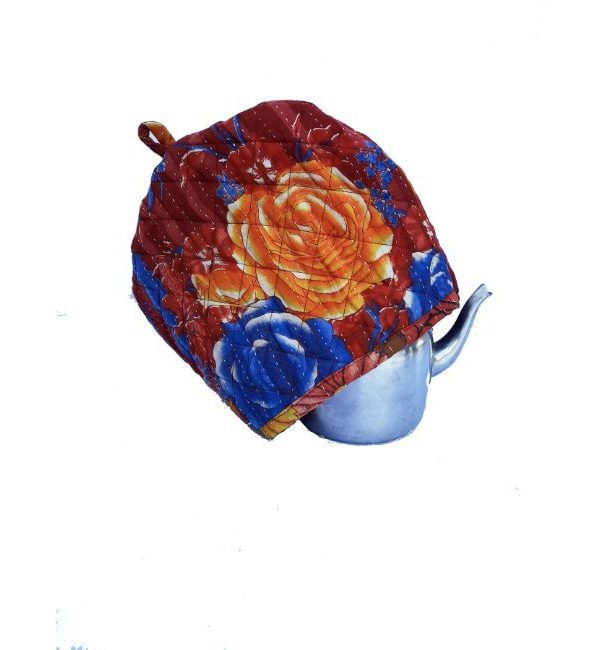 Alternative view of Bohemian Kantha Kettle Cover