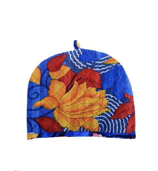 Boho Kantha Kettle Cover