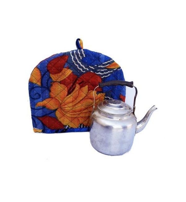 Alternative view of Boho Kantha Kettle Cover
