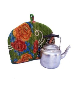 Alternative view of Boho Kantha Tea Cover