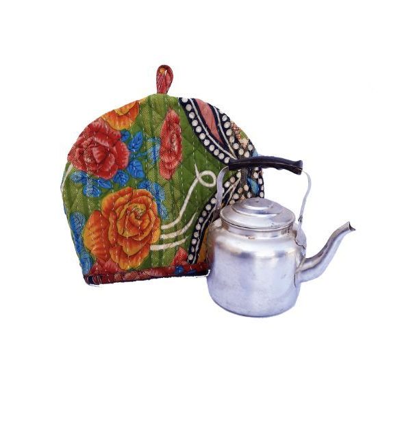 Alternative view of Boho Kantha Tea Cozy