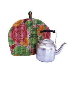 Alternative view of Spring Floral Kantha Teapot Cover