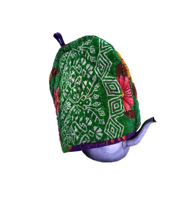 Alternative view of Teapot Warmer Kantha Cozy